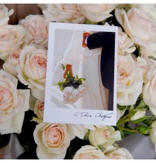 Открытка-карточка "С днем свадьбы!"